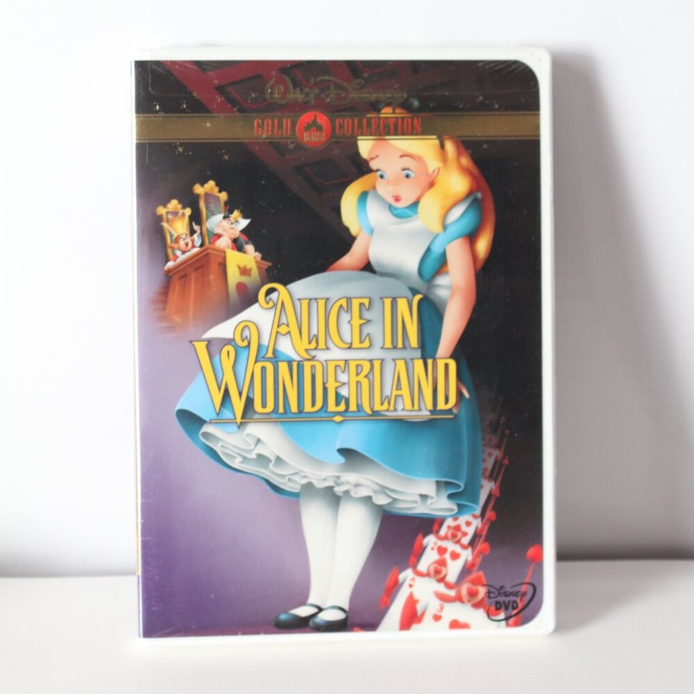 Disney Alice In Wonderland DVD New
